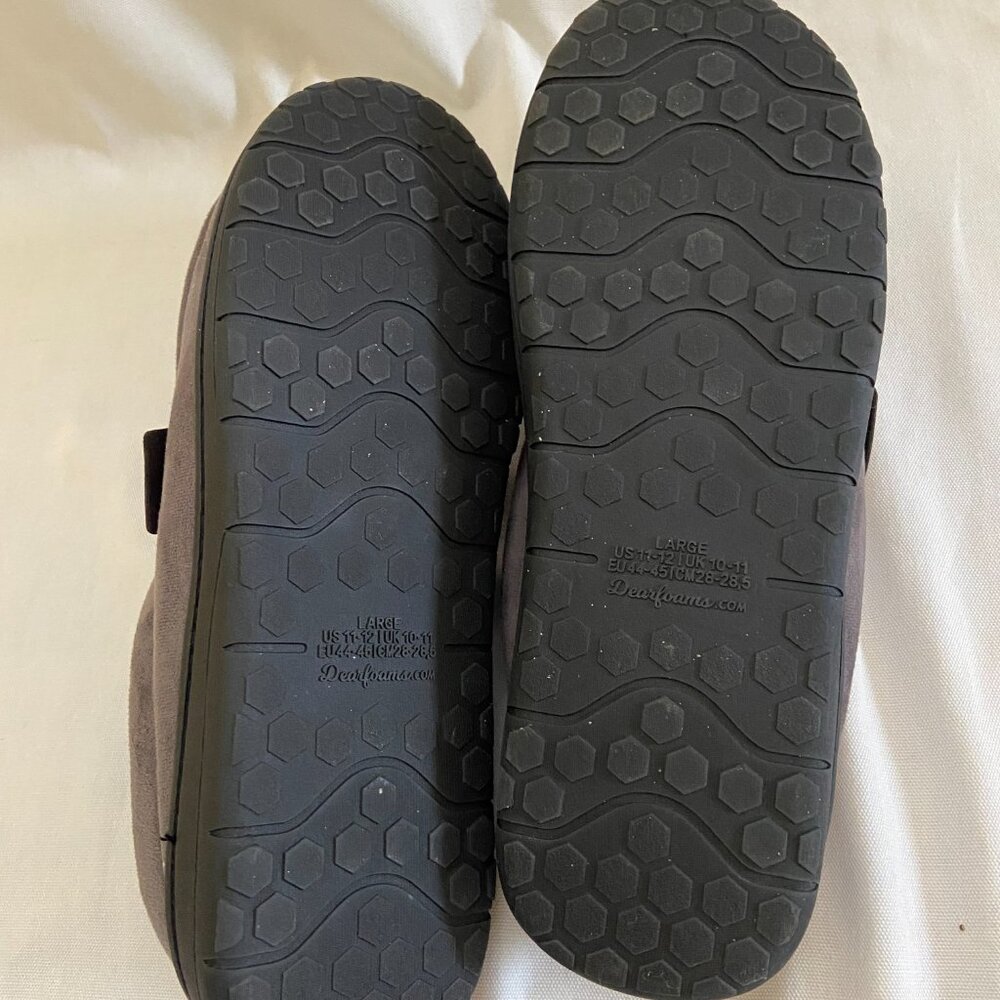 Dearfoams gray slippers - Picture 4 of 5